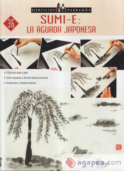 EJERCICIOS PARRAMON SUMI-E: LA AGUADA JAPONESA