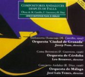 Portada de Compositores andaluces después de Falla M. Castillo, R. Díaz y F. Guerrero