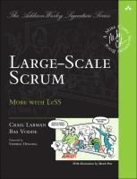 Portada de Large-Scale Scrum:More with LeSS