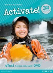 Portada de ACTIVATE! B2 STUDENTS' BOOK ETEXT ACCESS CARD WITH DVD