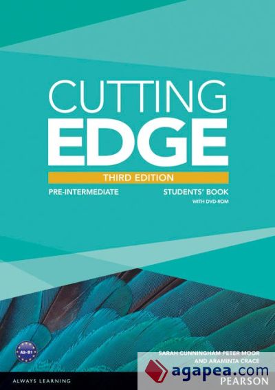 CUTTING EDGE 3RD EDITION PRE-INTERMEDIATE STUDENTS' BOOK AND DVD PACK