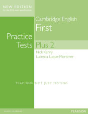 Portada de Cambridge First Volume 2 Practice Tests Plus New Edition Students' Bookwith Key