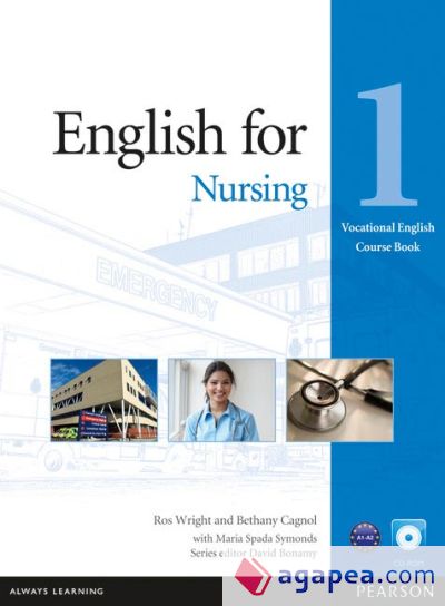 ENGLISH FOR NURSING LEVEL 1 COURSEBOOK AND CD-ROM PACK