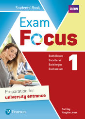 Portada de EXAM FOCUS 1 STUDENT'S BOOK WITH LEARNING AREA