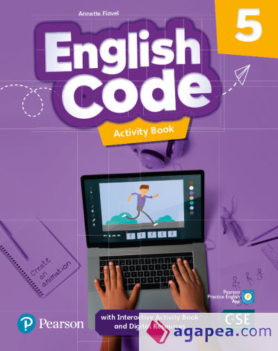 English Code 5 Activity Book & Interactive Activity Book and DigitalResources Access Code