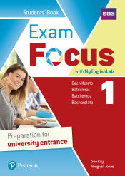 Portada de Exam Focus 1 Student's Book Print & Digital InteractiveStudent's Book - MyEnglishLab Access Code