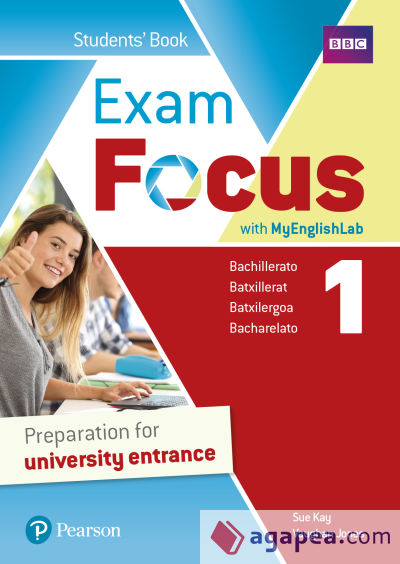 Exam Focus 1 Student's Book Print & Digital InteractiveStudent's Book - MyEnglishLab Access Code