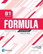 Portada de FORMULA B1 PRELIMINARY EXAM TRAINER AND INTERACTIVE EBOOK WITHOUT KEY, D