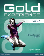 Portada de GOLD EXPERIENCE A2 STUDENTS' BOOK WITH DVD-ROM PACK