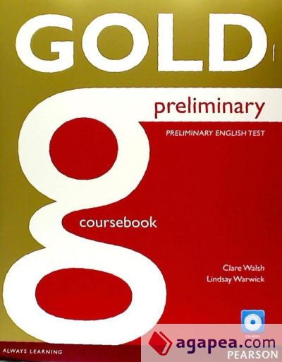GOLD PRELIMINARY COURSEBOOK WITH CD-ROM PACK
