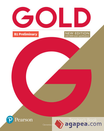 GOLD B1 PRELIMINARY NEW EDITION TEACHER'S BOOK WITH PORTAL ACCESS AND ...