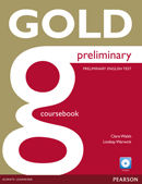Portada de Gold Preliminary Coursebook and CD-ROM Pack