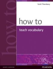 Portada de HOW TO TEACH VOCABULARY