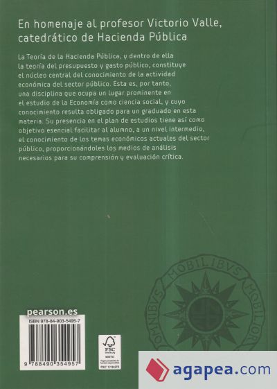 Hacienda pública I : teoría del presupuesto y el gasto público