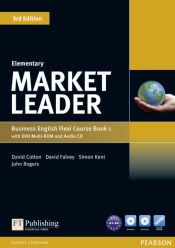 Portada de MARKET LEADER ELEMENTARY FLEXI COURSE BOOK 1 PACK