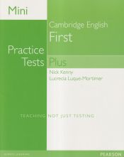 Portada de MINI PRACTICE TESTS PLUS: CAMBRIDGE ENGLISH FIRST