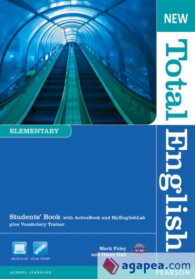 NEW TOTAL ENGLISH ELEMENTARY STUDENTS' BOOK WITH ACTIVE BOOK AND MYLAB P