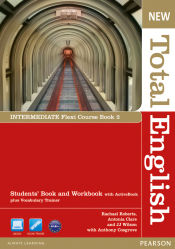 Portada de NEW TOTAL ENGLISH INTERMEDIATE FLEXI COURSEBOOK 2 PACK