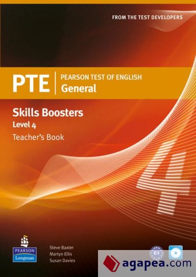 PEARSON TEST OF ENGLISH GENERAL SKILLS BOOSTER 4 TEACHER'S BOOK AND CD P