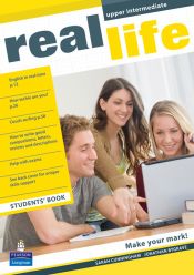 Portada de Real Life Global Upper Intermediate Students Book