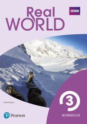 Portada de Real World 3 Workbook Print & Digital Interactive Workbook Access Code