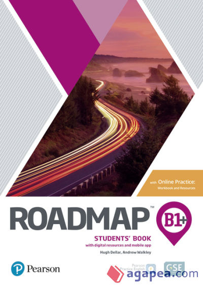 Roadmap B1+ Students Book with Online Practice, Digital Resources & App Pack