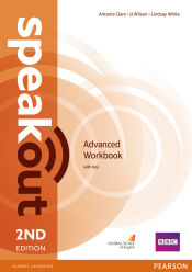 Portada de SPEAKOUT ADVANCED 2ND EDITION WORKBOOK WITH KEY