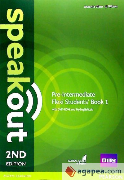 SPEAKOUT PRE-INTERMEDIATE 2ND EDITION FLEXI STUDENTS' BOOK 1 WITH MYENGL