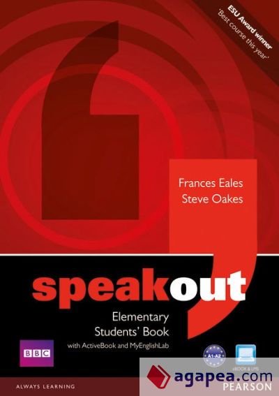 Speakout Elementary Students' Book with DVD/Active Book and MyLab Pack