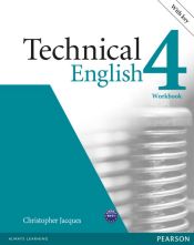 Portada de TECHNICAL ENGLISH LEVEL 4 WORKBOOK WITH KEY/AUDIO CD PACK