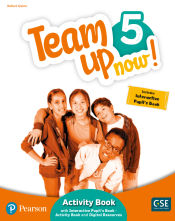 Portada de Team Up Now! 5 Activity Book & Interactive Pupil´s Book-Activity Book anand Digital Resources Access Code