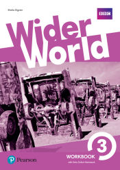 Portada de WIDER WORLD 3 WORKBOOK WITH EXTRA ONLINE HOMEWORK PACK
