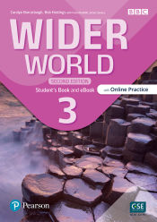 Portada de Wider World 2e 3 Student's Book with Online Practice, eBook and App