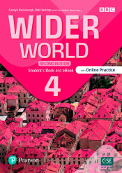 Portada de Wider World 2e 4 Student's Book with Online Practice, eBook and App