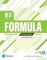 Portada de FORMULA B2 FIRST EXAM TRAINER AND INTERACTIVE EBOOK WITHOUT KEY WITH DIGITAL RESOURCES & APP