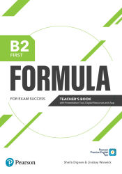 Portada de FORMULA B2 FIRST TEACHER'S BOOK WITH PRESENTATION TOOL, DIGITAL RESOURCES & APP