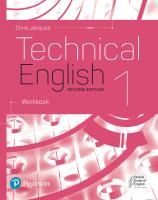 Portada de TECHNICAL ENGLISH 2ND EDITION LEVEL 1 WORKBOOK