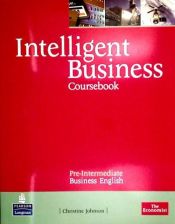 Portada de Intelligent Business Pre-Intermediate Course Book