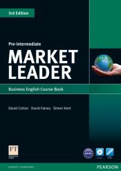 Portada de Market Leader. Pre-Intermediate Coursebook (with DVD-ROM incl. Class Audio)