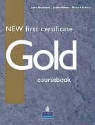 Portada de New First Certificate Gold Course Book