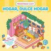 Pegatinas cozy. Hogar, dulce hogar