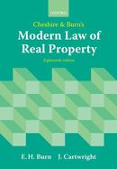 Portada de Cheshire and Burn's Modern Law of Real Property