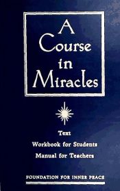 Portada de Course in Miracles Text, Workbook for Students and Manual For Teachers