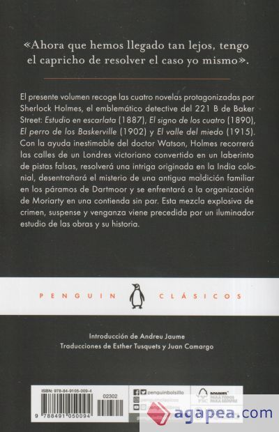 Sherlock Holmes. Novelas Sherlock Holmes. Novelas
