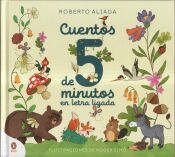 Portada de Cuentos de cinco minutos con letra ligada