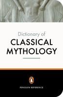Portada de The Penguin Dictionary of Classical Mythology
