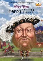 Portada de Who Was Henry VIII?