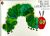 Portada de The very hungry caterpillar, de Eric Carle