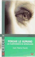 Portada de Pensar lo humano (Ebook)