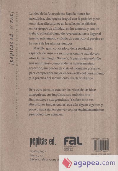 Los caminos del comunismo libertario en España (1868-1937)